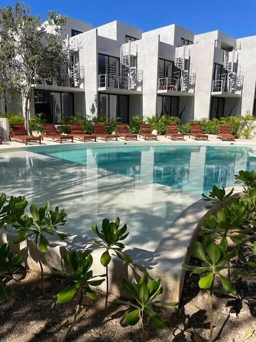 アパート Tulum Sweet Condo With Private Pool