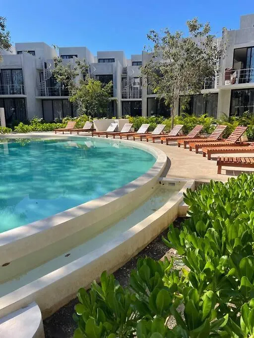 アパート Tulum Sweet Condo With Private Pool